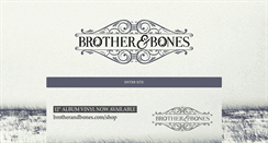 Desktop Screenshot of brotherandbones.com